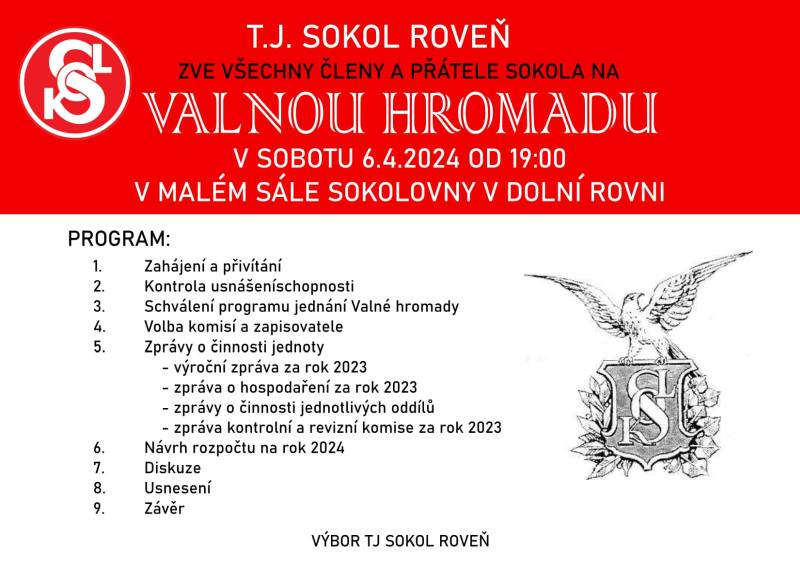Valná hromada 2024